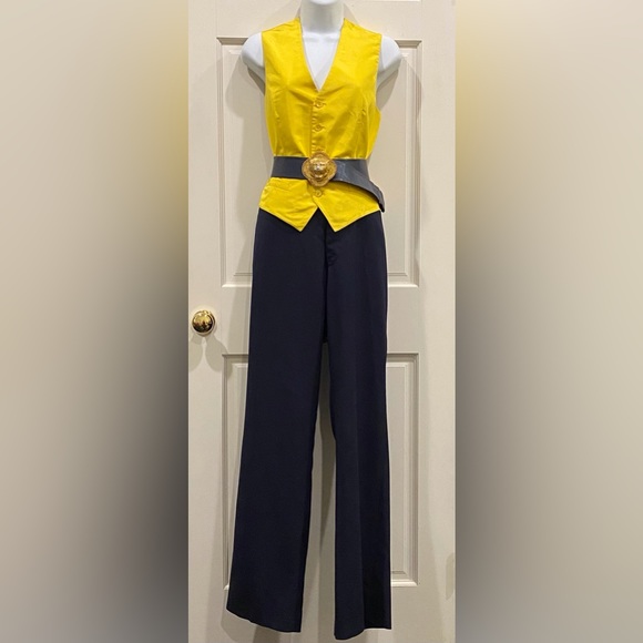 M&H blue Ladies military pants - Picture 5 of 16